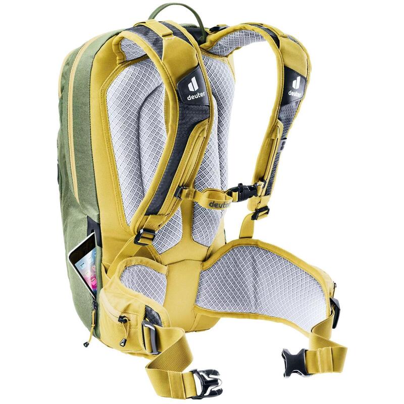 Plecak rowerowy Deuter Attack 16 khaki-turmeric