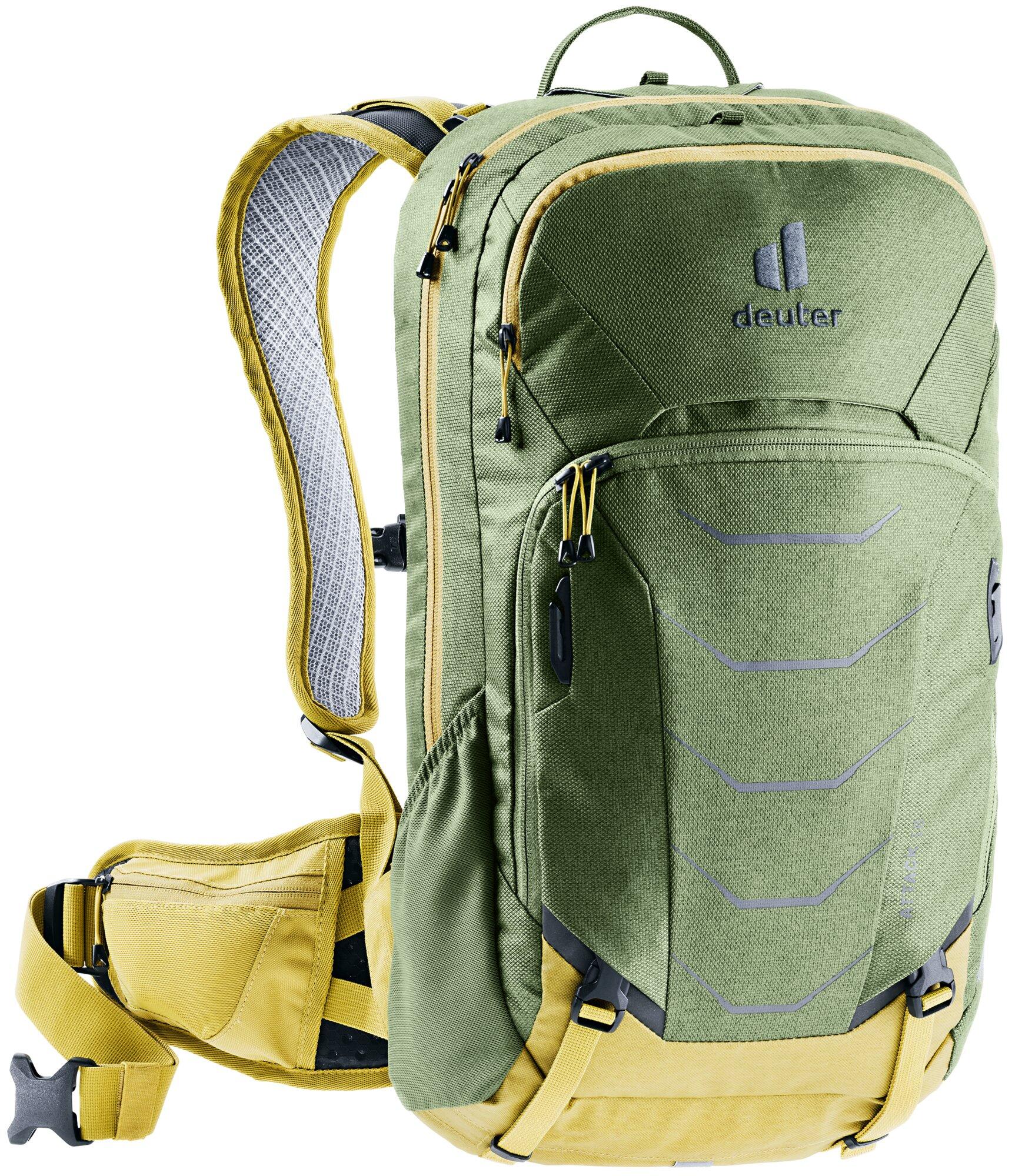 DEUTER Deuter Attack 16 - Zaino da ciclismo di 16L con paraschiena TÜV/GS