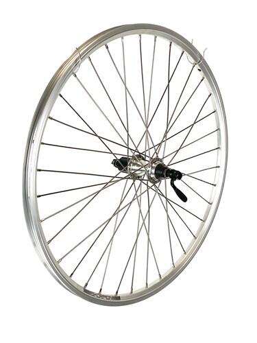 Roue Arrière Rodi 26x1.75 Argent pour Cassette de 8/9/10V