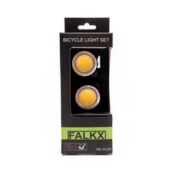 Ensemble d'éclairage LED USB Falkx CG0405A pour vélos