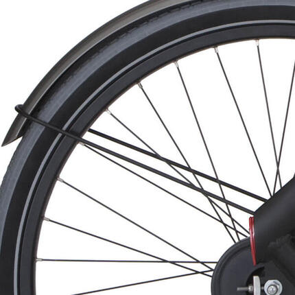 Cortina Hintere Fenderstange 28 Zoll Blau Schatten Silber Matt