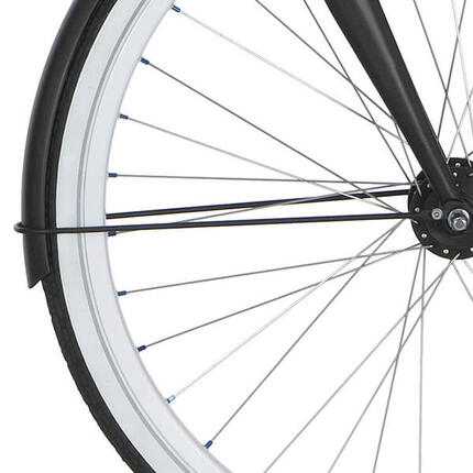 Tige de garde-boue Cortina pour 28 Pouces Blau en Noir Mat