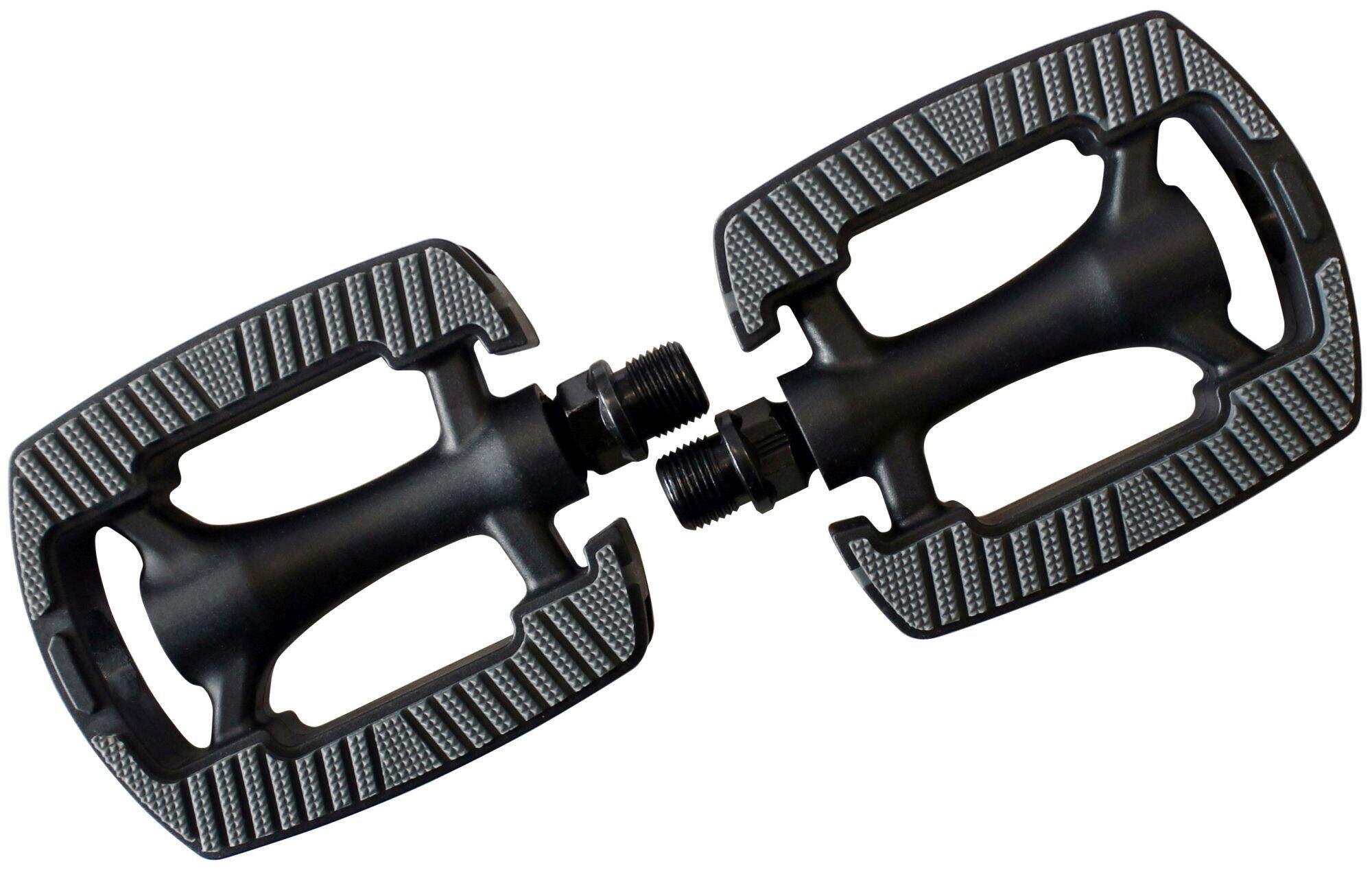 Pédales Union SP-820 Plastic gris noir. 9 16 fil (paquet suspendu 3/3