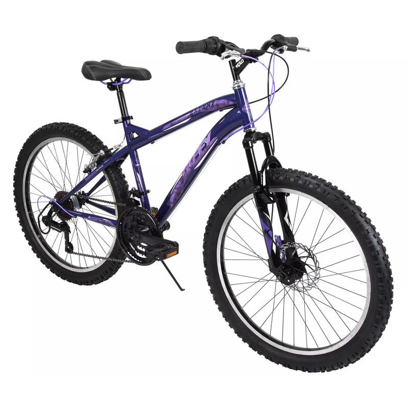 Huffy Extent 24 inch hardtail mountainbike - middernachtpaars