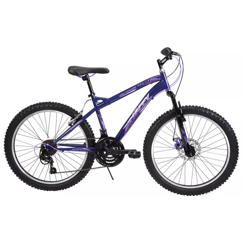 Huffy Extent 24 inch hardtail mountainbike - middernachtpaars