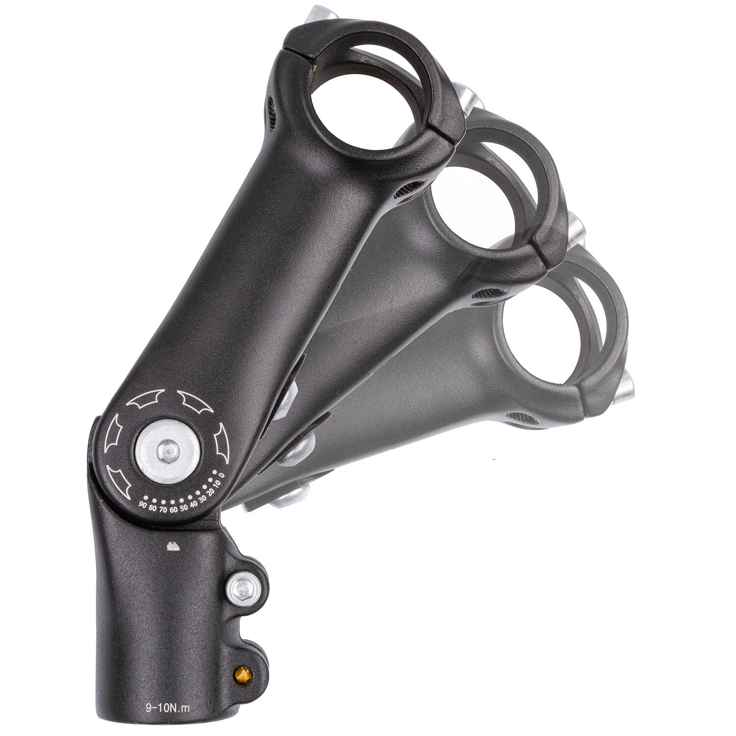 Stuurpen Ahead 1 1/8 inch 90 graden verstelbaar 110mm 2/6