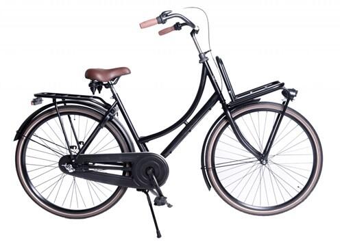 ALDO Aldo 28 inch omafiets cargo 65cm 3v mat zwart