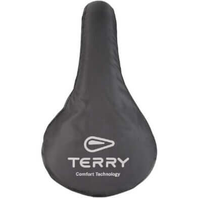 Terry Regen Satteldeck Größe S - Schwarz