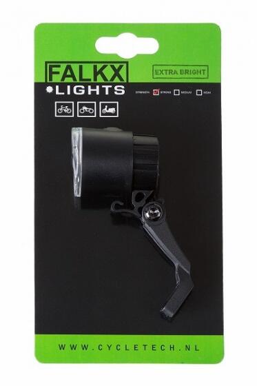 FALKX Mini LED Headlight with Bracket - Perfect for Bicycles 2/2
