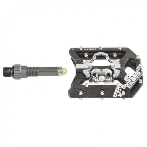 Pedali clip Exustar MTB 9/16 neri, set 5/5