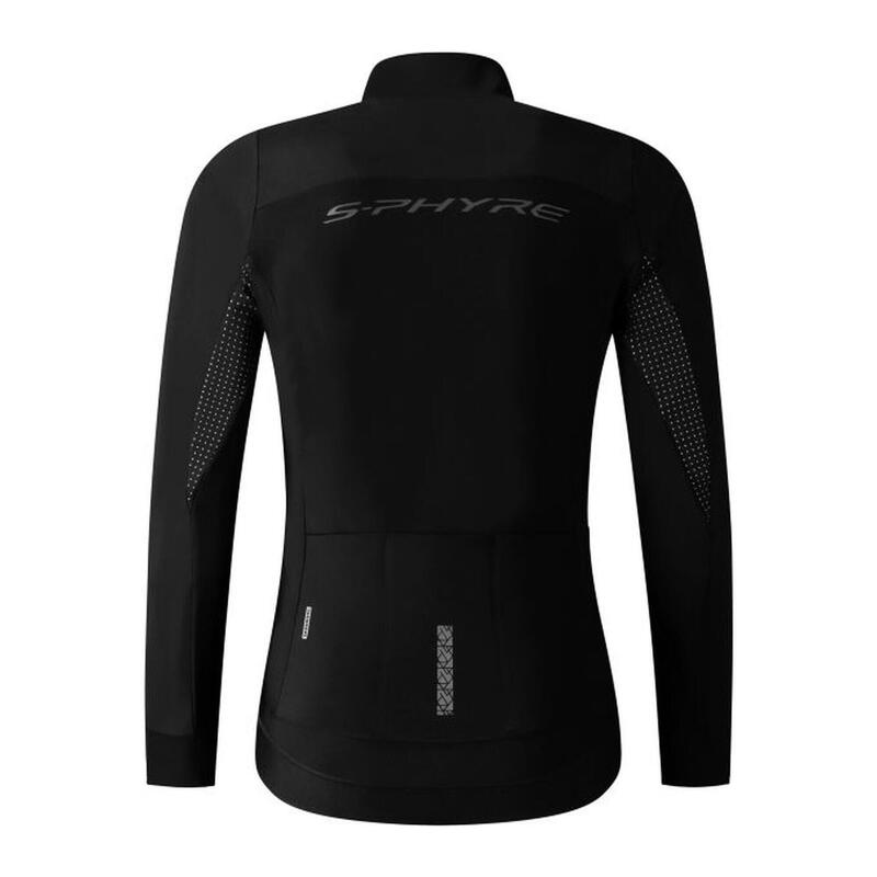 Chaqueta Ciclismo cortavientos shimano S-PHYRE Negro