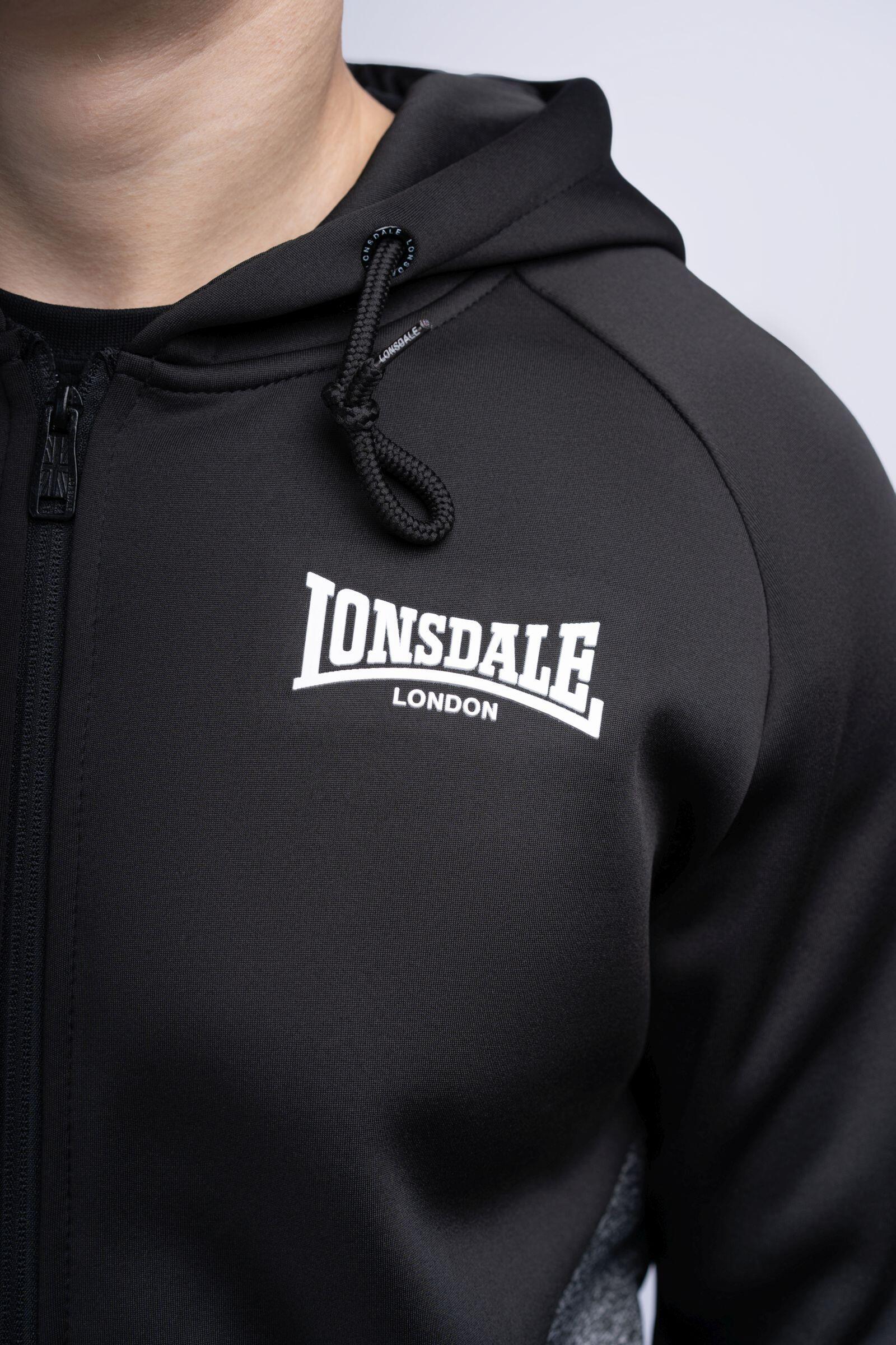 LONSDALE Herren Jacke mit Kapuze SALTASH 5/7