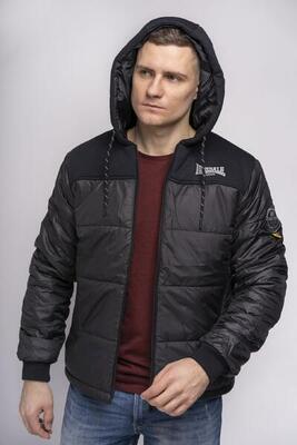 LONSDALE Herren Winterjacke mit Kapuze normale Passform BOTALLACK