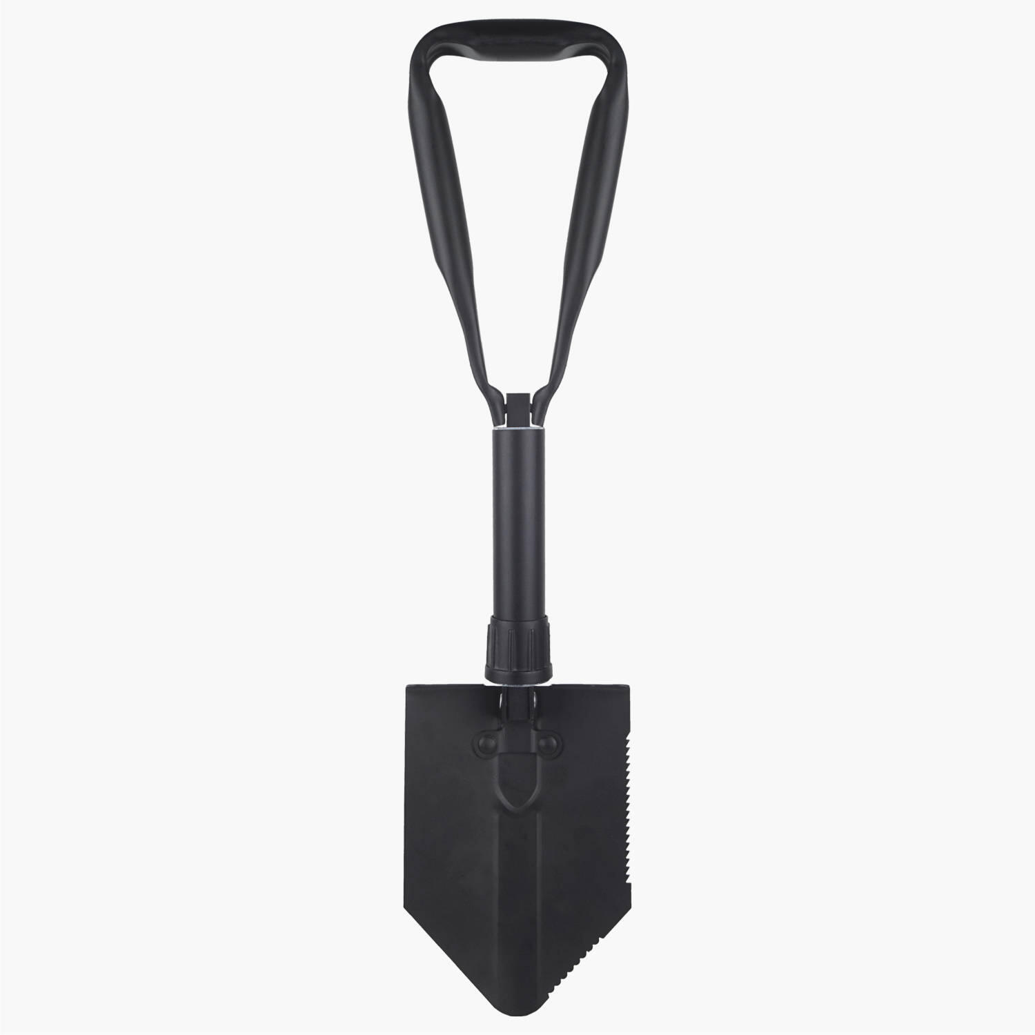 Lomo Tri Folding Army Entrenching Tool Shovel - Black 4/7