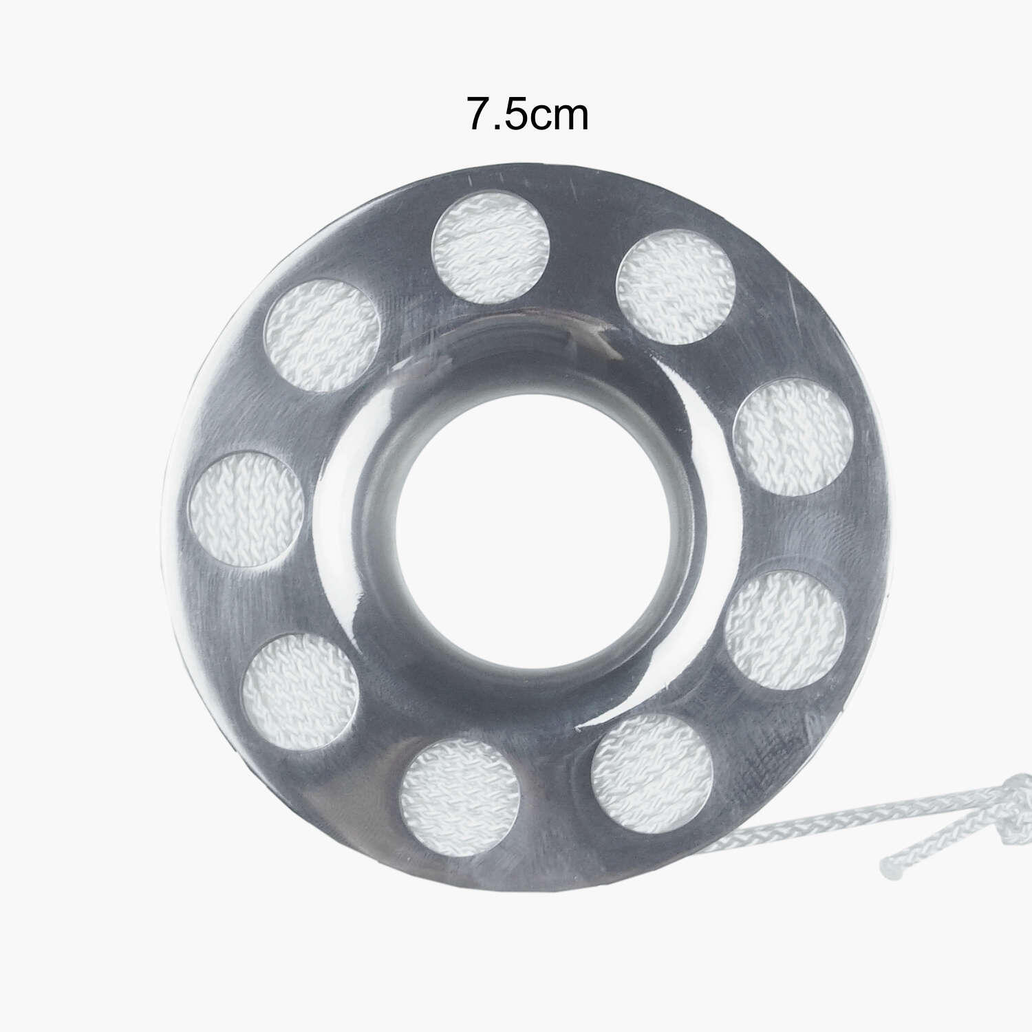 Lomo Stainless Steel Finger Reel For Diving - 22m / 75' 3/3
