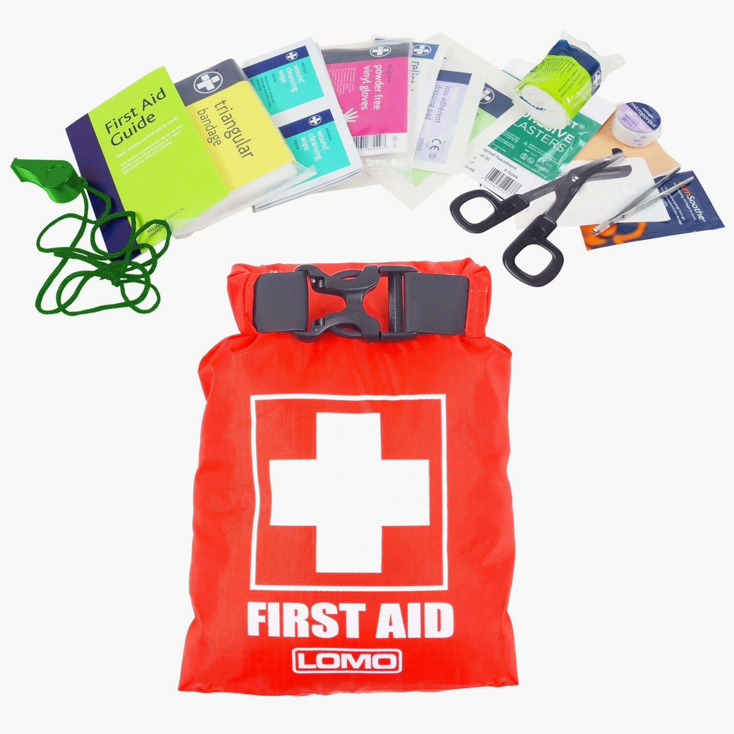 Lomo Dry Bag First Aid Kit - With Contents 1/5