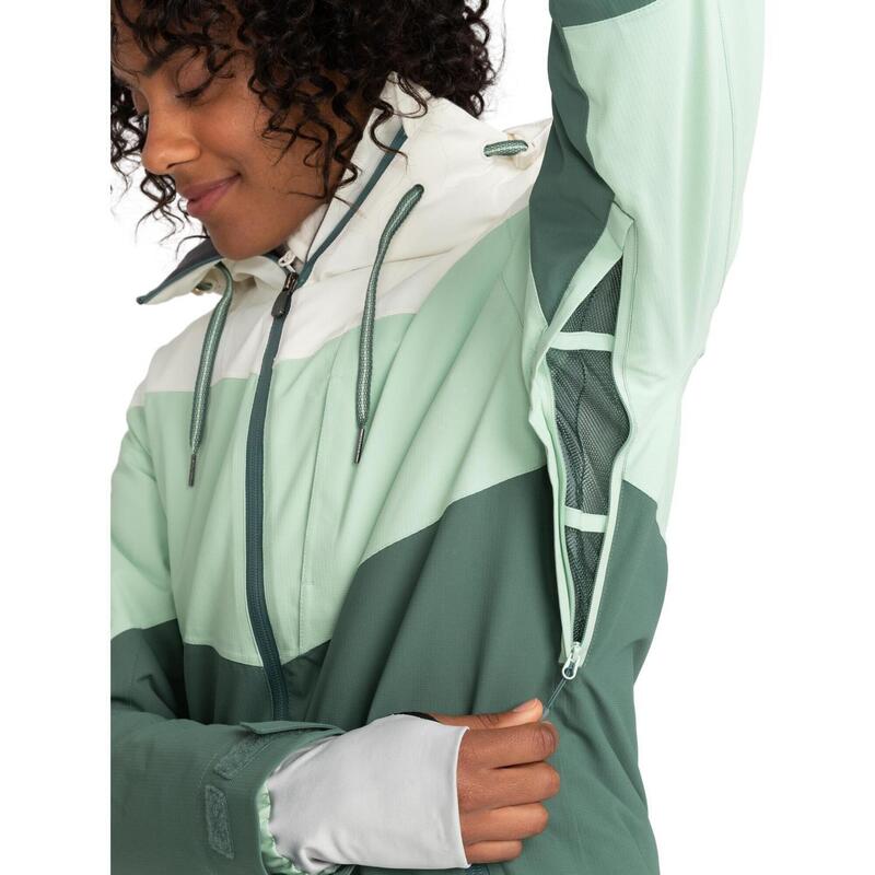 Roxy Schneejacke Winter Haven grün