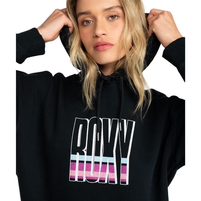 Roxy Kapuzenpullover Thats Rad schwarz