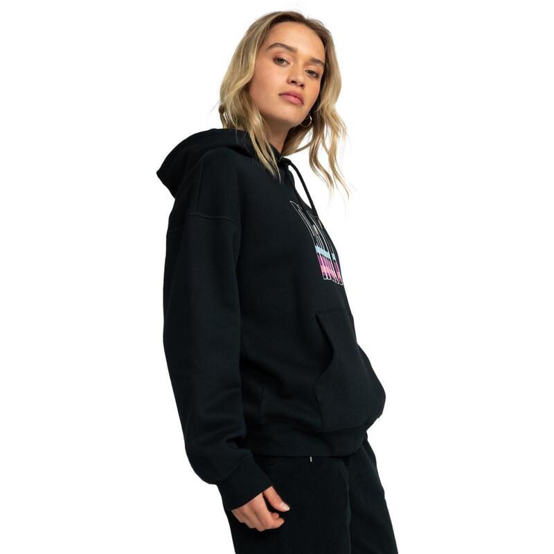 Roxy Kapuzenpullover Thats Rad schwarz