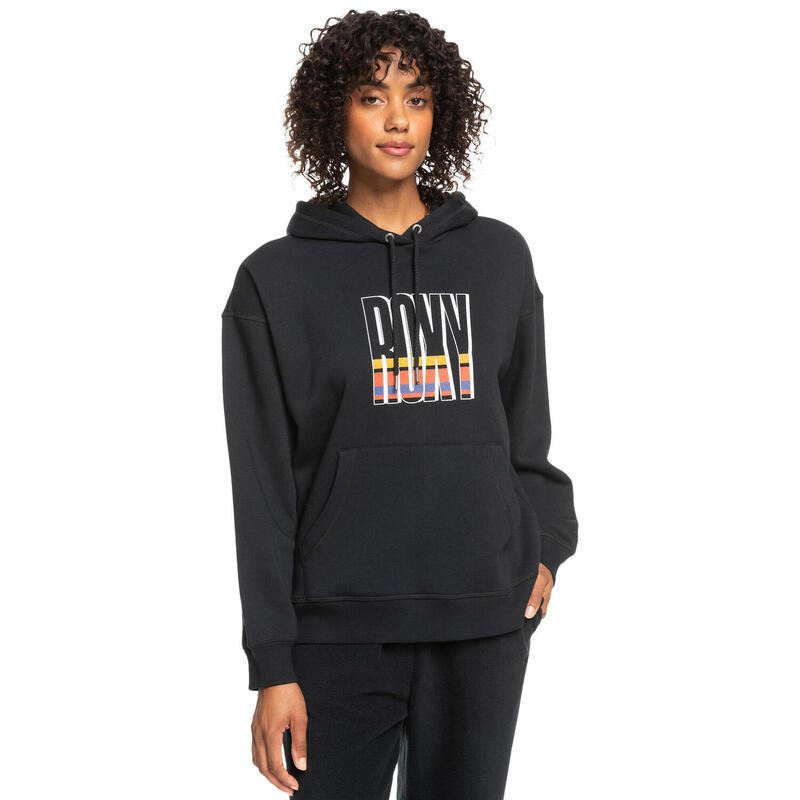 Roxy Kapuzenpullover Thats Rad schwarz