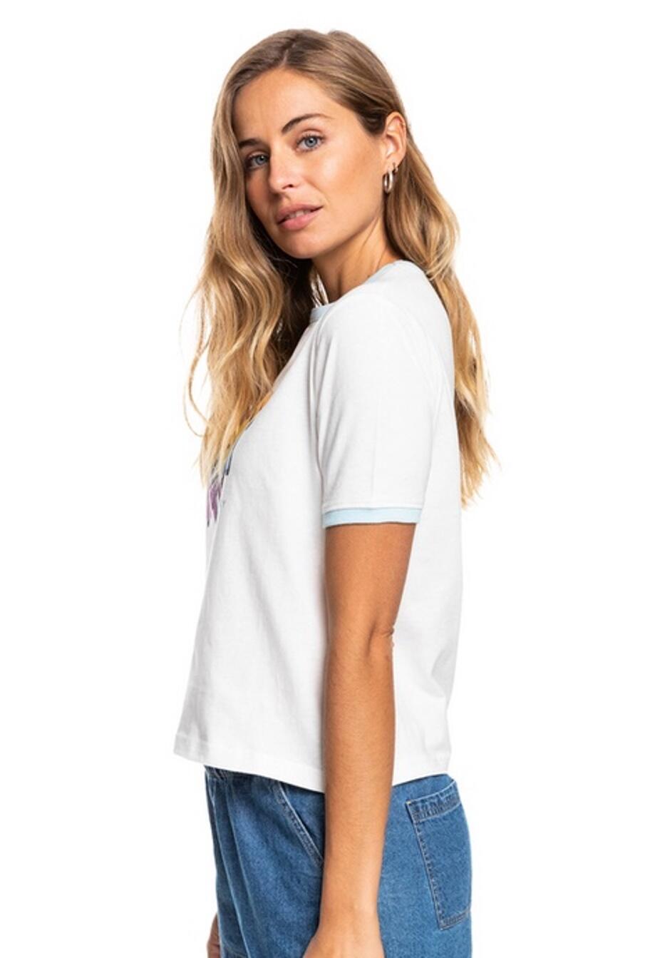 ROXY Roxy T-Shirt Biarritz Vibes weiß 2/3