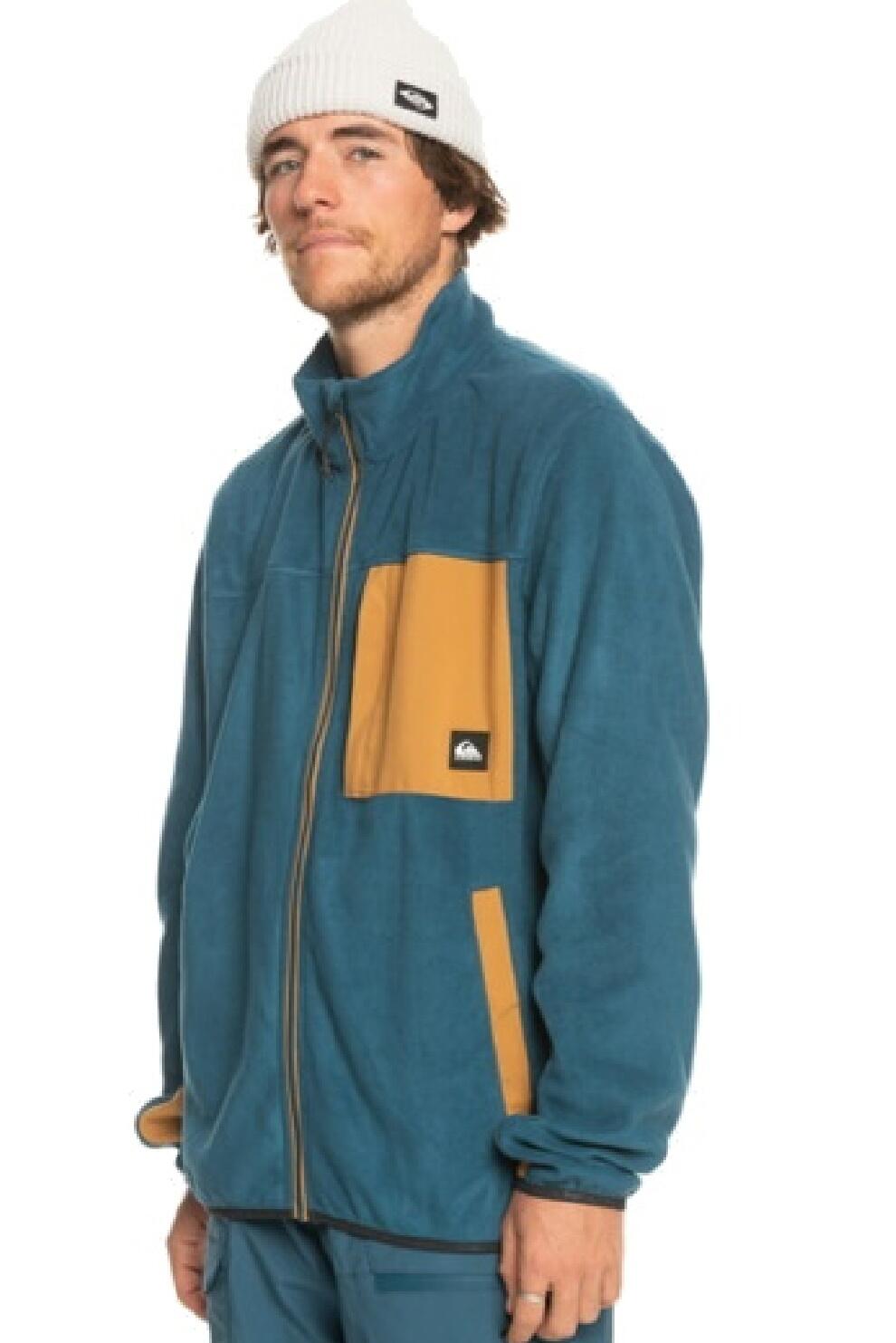 QUIKSILVER Quiksilver Fleecejacke Peak Point Funktions Fleece blau 3/3
