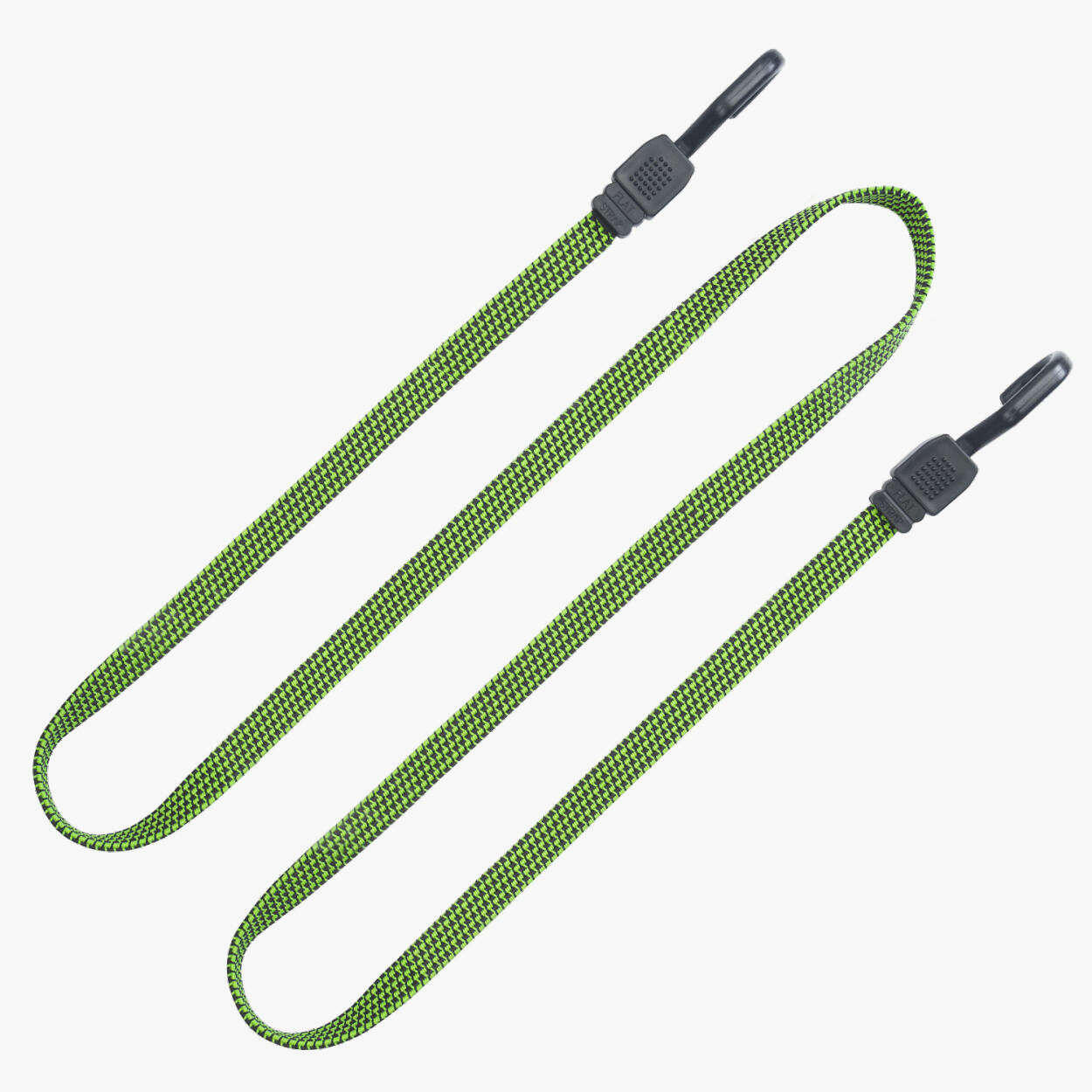 Lomo Flat Bungees - Green 2M - 1 Pair 4/4