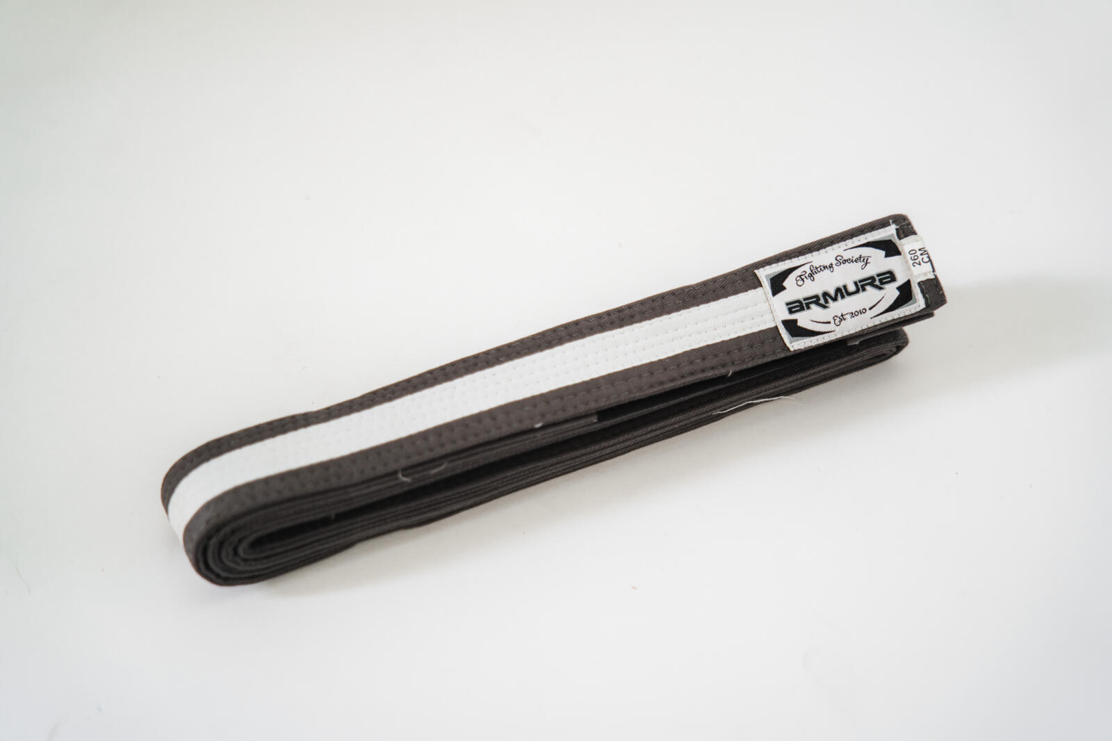 Centura BJJ Praetorian ARMURA Gri/Alb/Gri