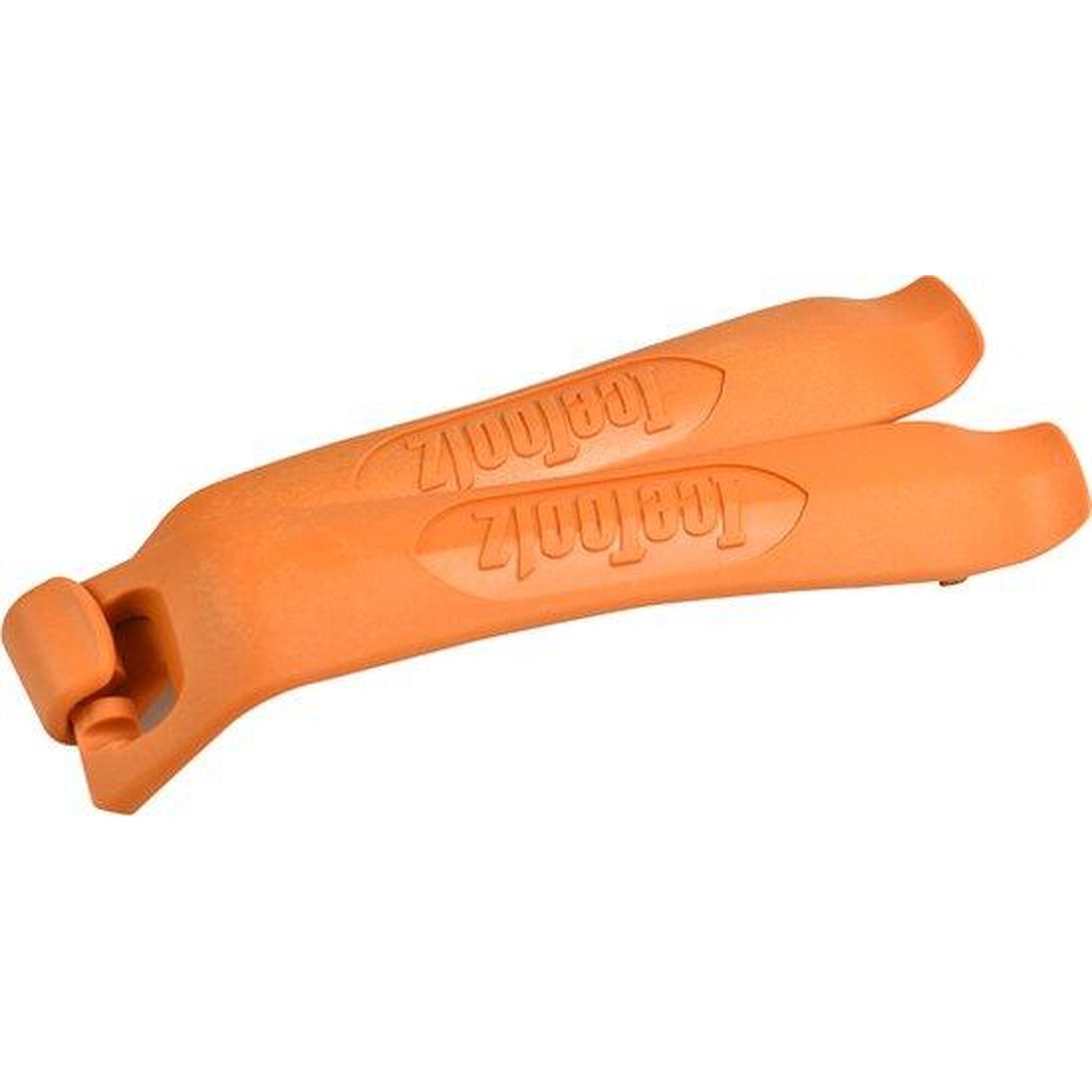 Icetoolz - Icetoolz Démonte-pneus Plastique Duo Fonction 64a2 - Bidon Porte-outils - Orange - Taille Unique - Decathlon