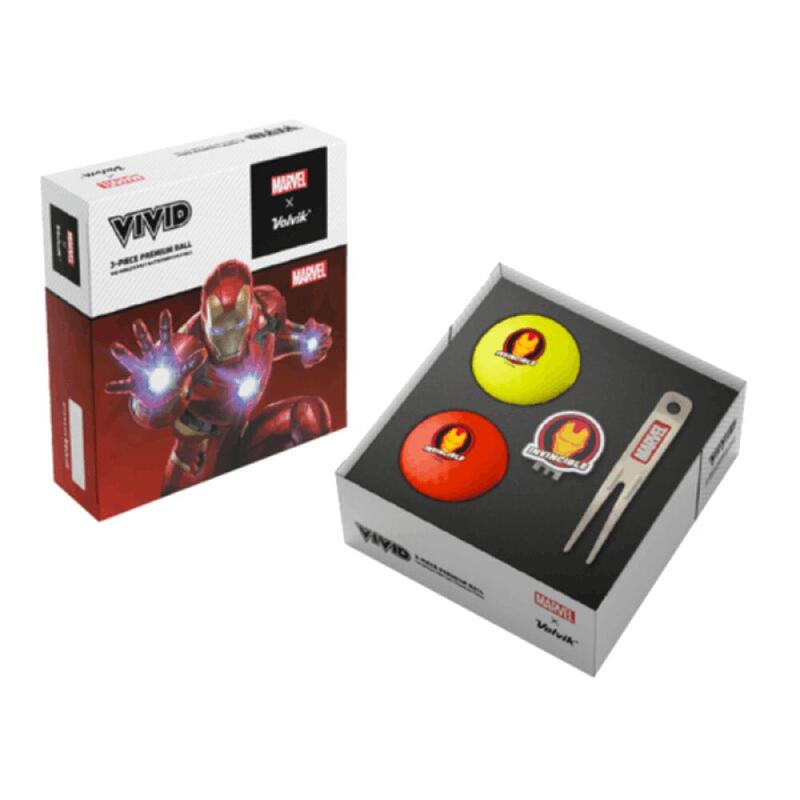 Conjunto de bolas de golfe Volvik Pitch Iron Man