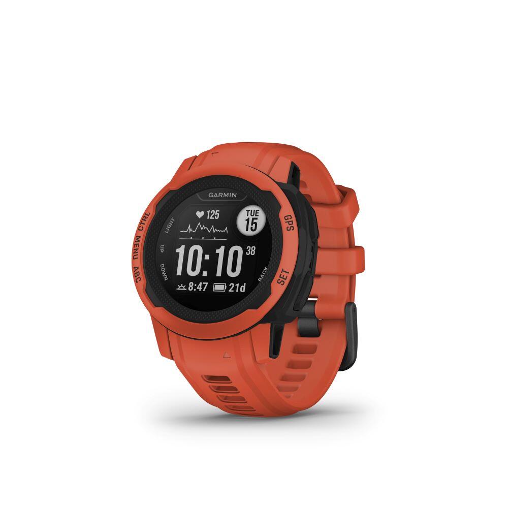 Garmin Instinct 2s - Poppy - Rugged GPS Multi Activity Smartwatch 1/7