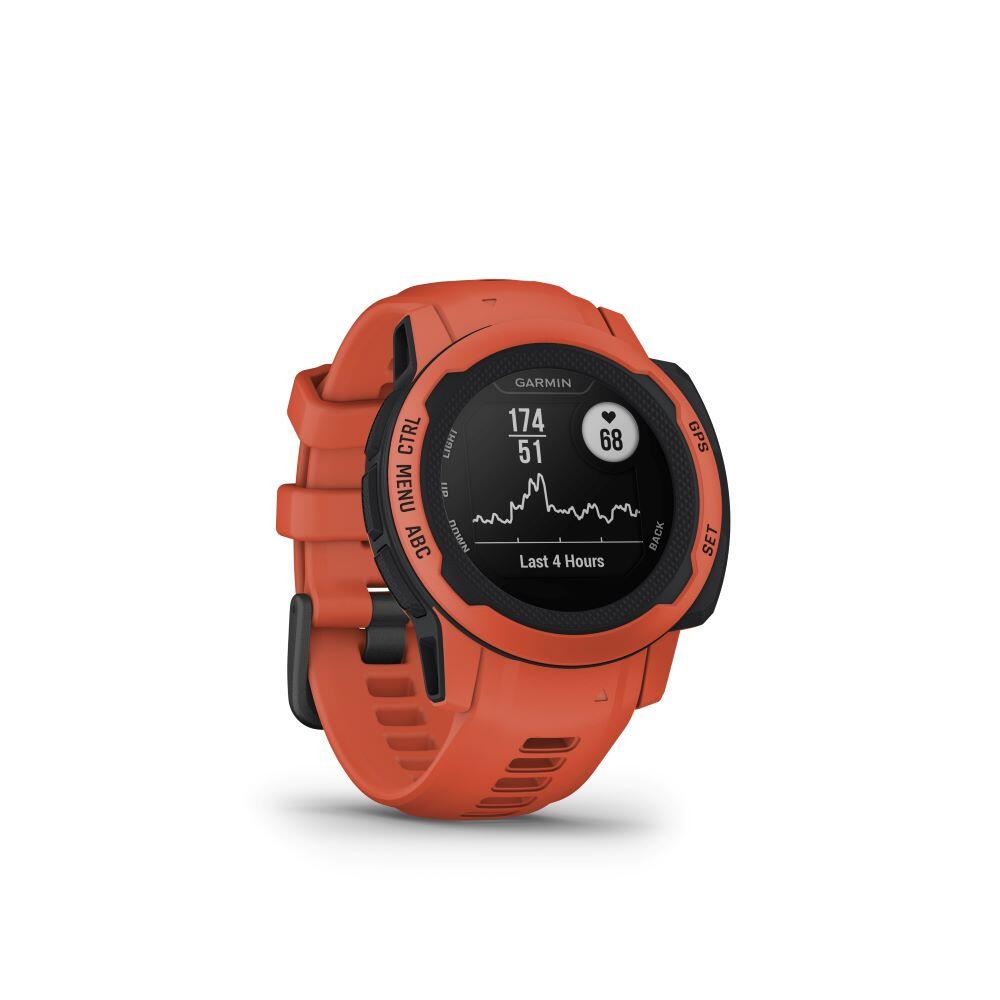 Garmin Instinct 2s - Poppy - Rugged GPS Multi Activity Smartwatch 4/7