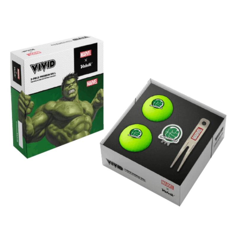 Juego de bolas de golf Volvik Pitch Hulk