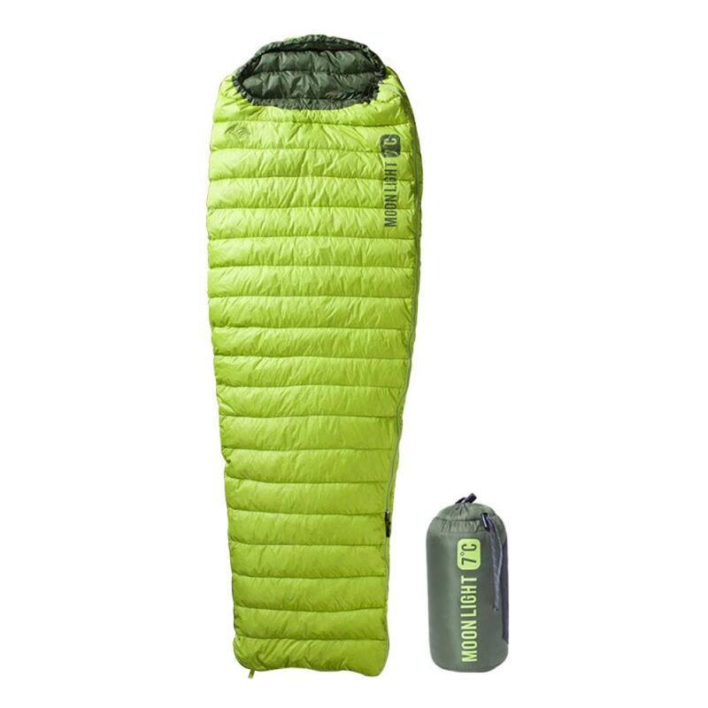 MOONLIGHT 7 ℃羽絨超輕睡袋 - 綠色