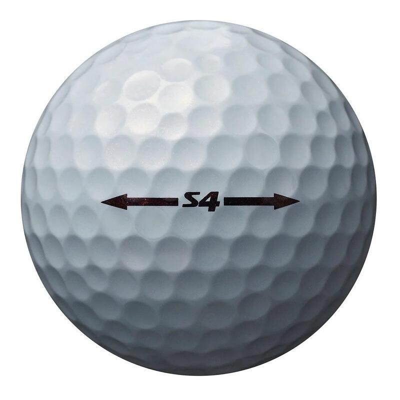 Confezione da 12 palline da golf Volvik S4 Bianco