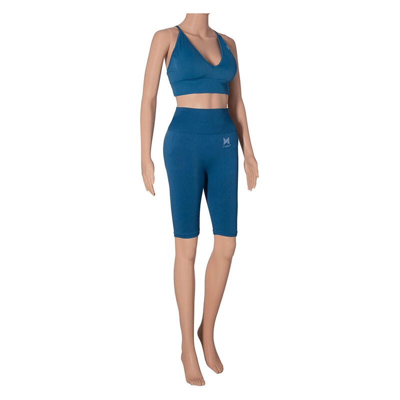Xtreme - Sport shorts dames - Blauw - S - 1-Stuk - Shorts dameskleding