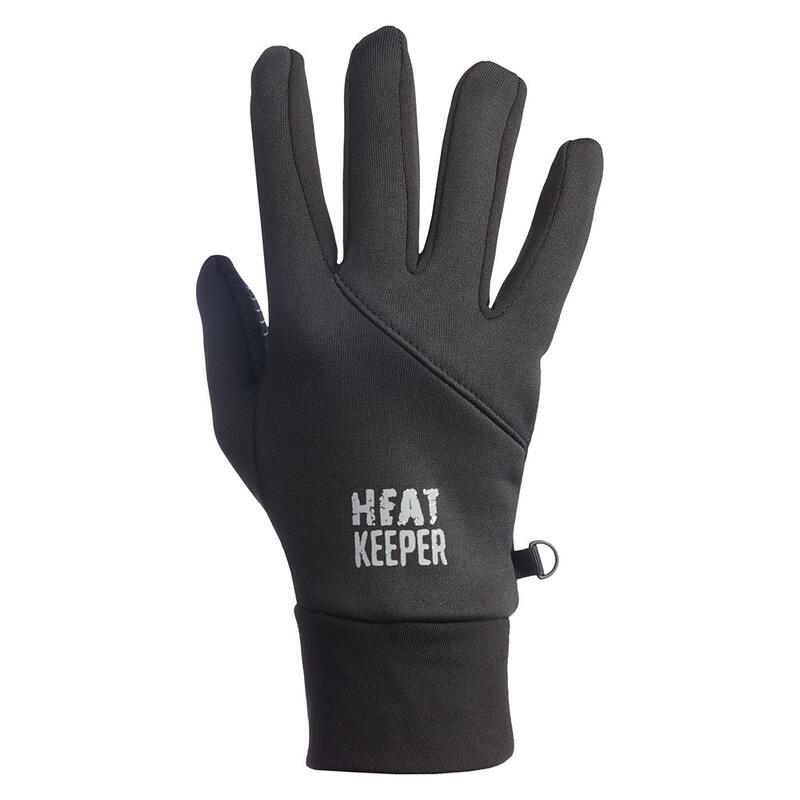 Heatkeeper – Thermo-Sporthandschuhe mit Grip – Schwarz – 1 Paar – L/XL –