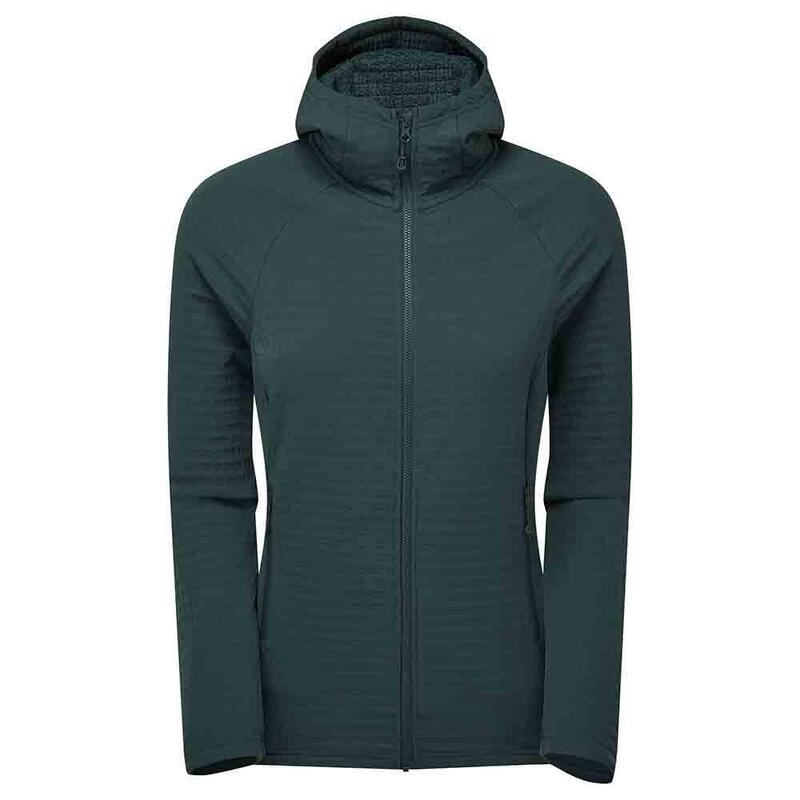 Protium XT Hoodie Women's Warm Fleece Jacket - Dark Green