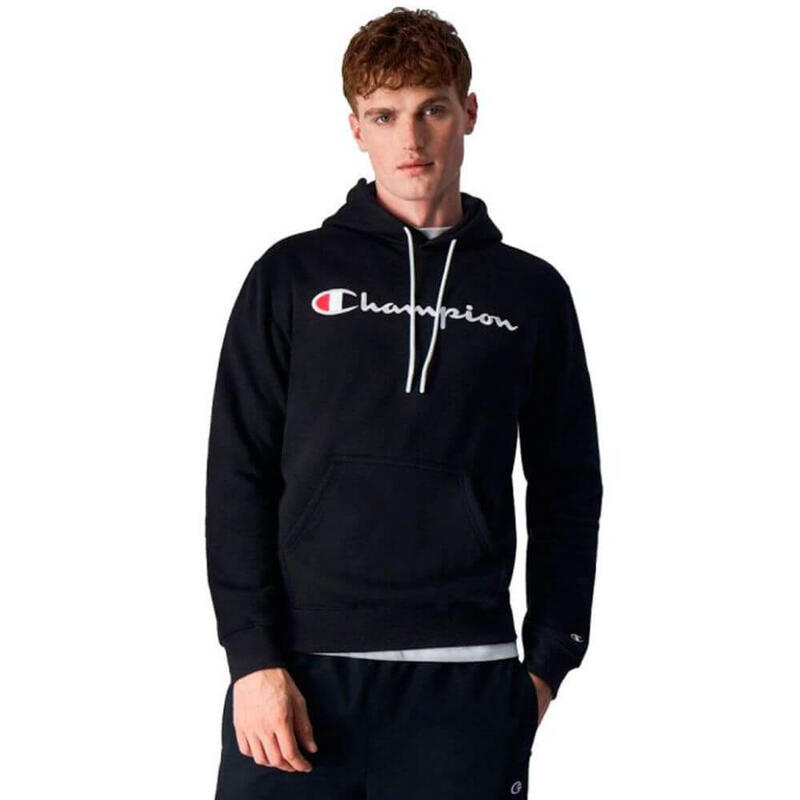 Sudadera CHAMPION AMERICAN CLASSICS Big Logo. 219203 Negro.