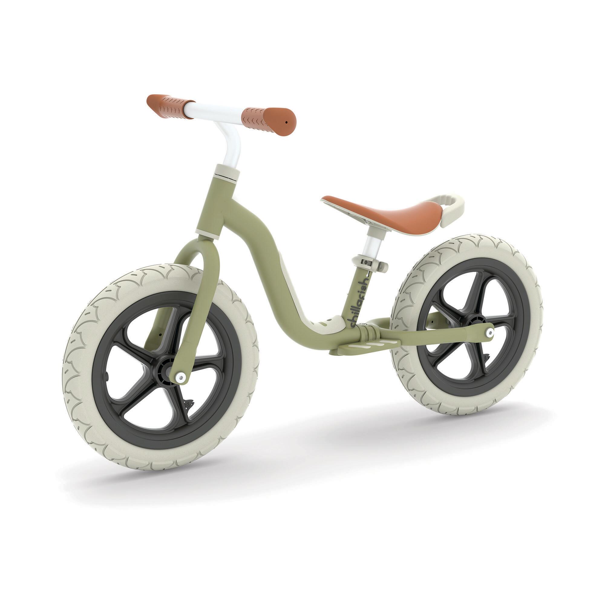 CHILLAFISH Charlie Lux lichtgewicht loopfiets met handvat en geïntegreerde voetsteun