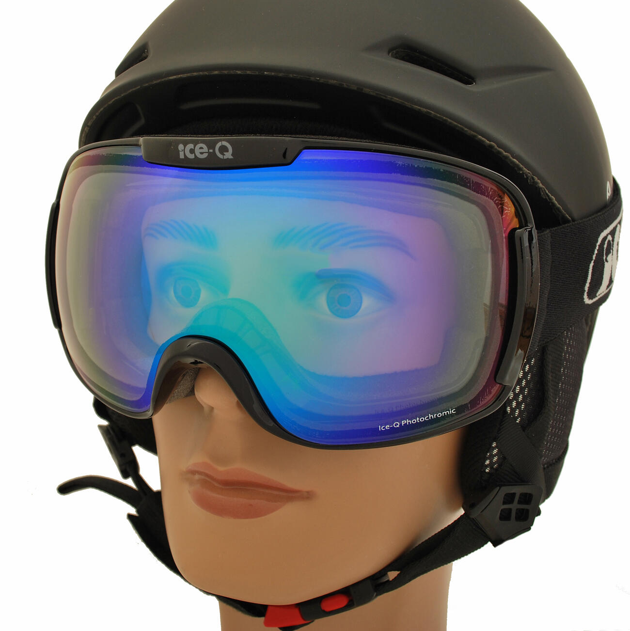 Gogle narciarskie Ice-Q Alta Badia Photochromic Blue OTG na okulary S1-S3 5/7