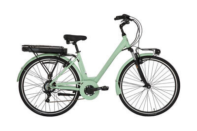 A3 ATHENA 28 GRÜNES ELEKTROFAHRRAD