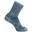 Wrightsock Escape Crew - Blauw/Grijs - Dubbellaags anti-blaar sokken
