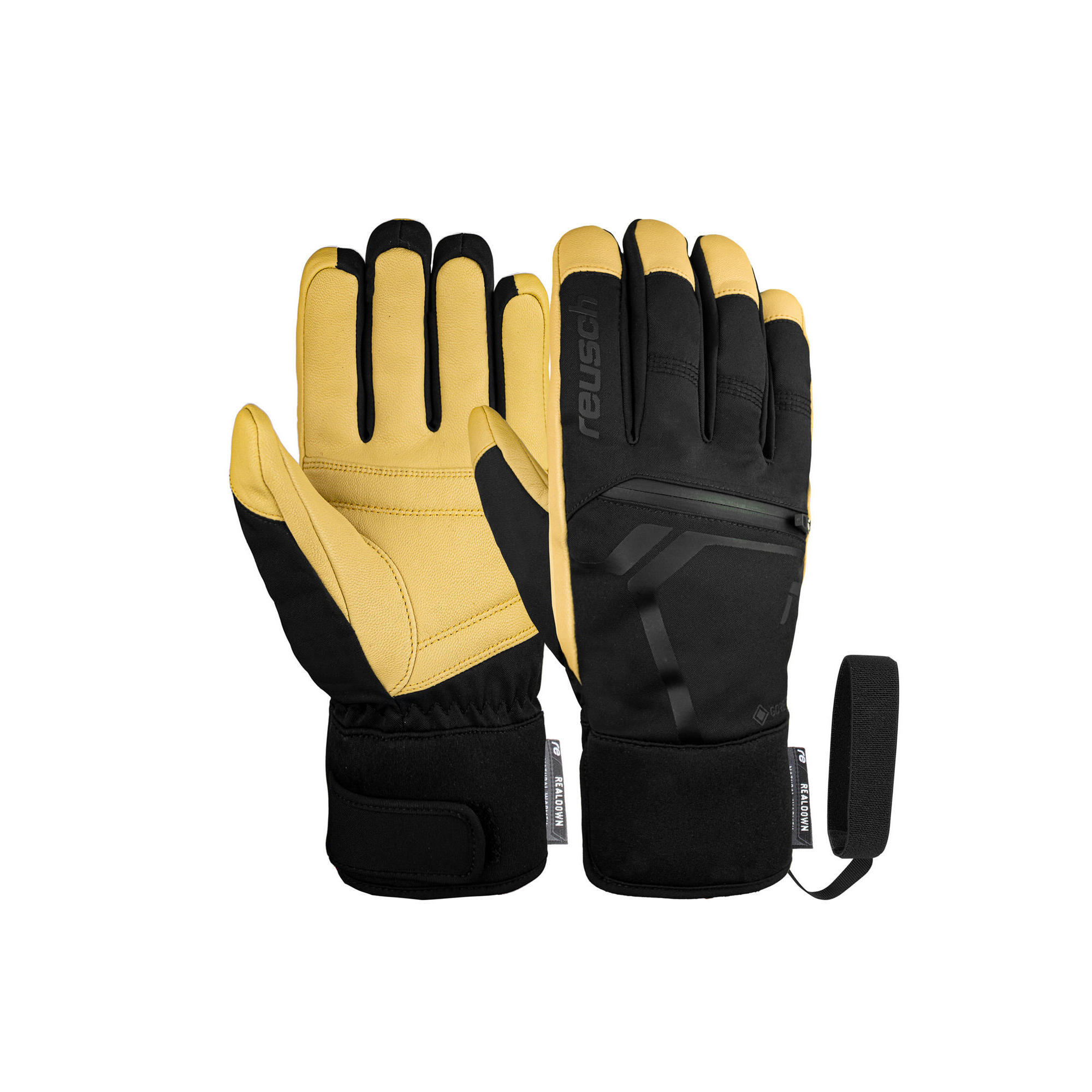 Reusch - Gants De Ski Reusch Down Spirit Gore-tex Sc - Gants - Beige|noir - 8 À 10 Ans - Decathlon