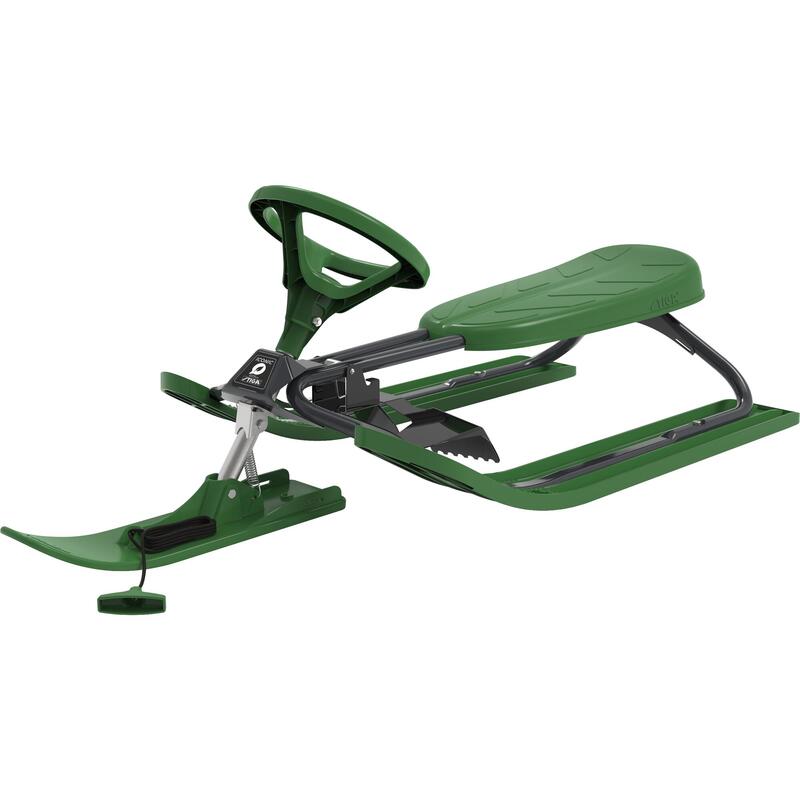 Slee Snowracer Iconic Bio Grafietgrijs/groen