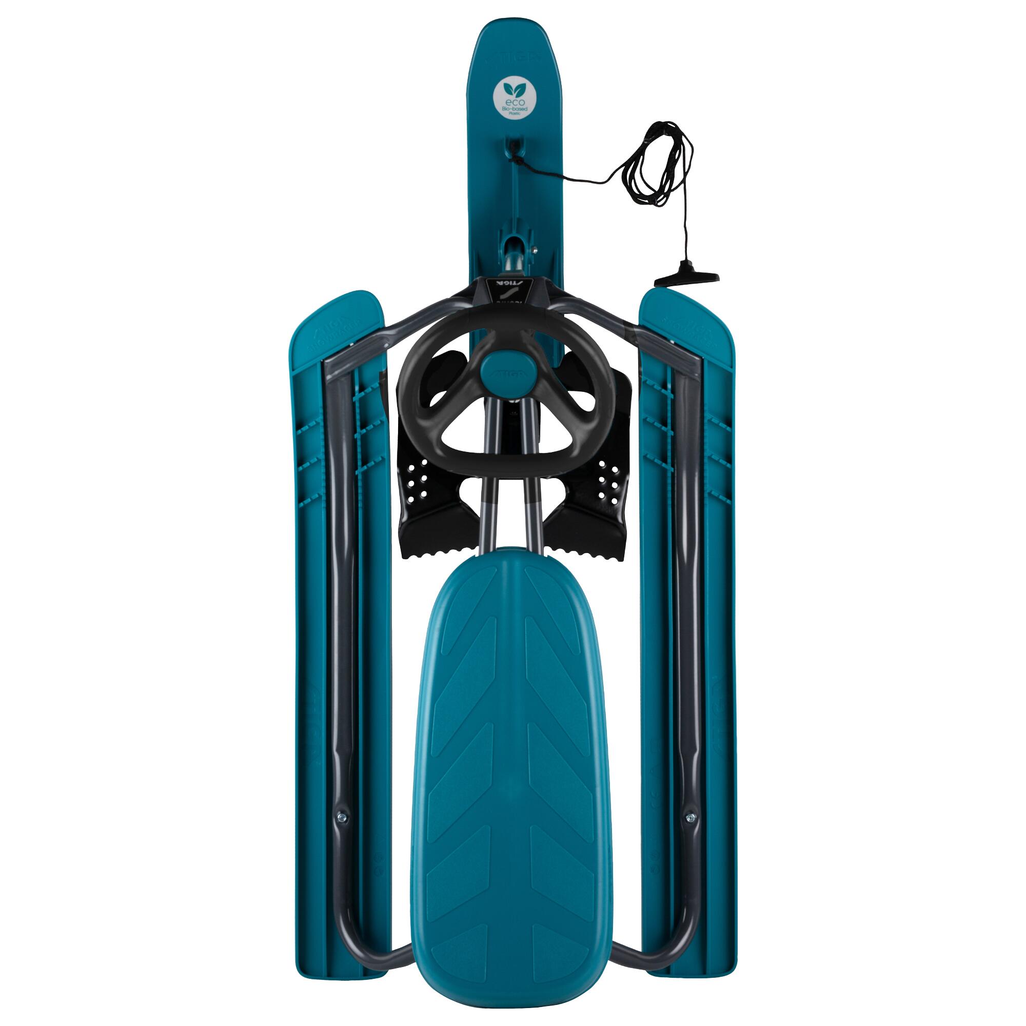 Slee Snowracer Iconic Bio Graphite Grey/Aqua 3/4