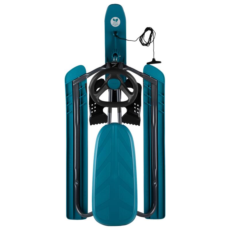 Slee Snowracer Iconic Bio Graphite Grey/Aqua