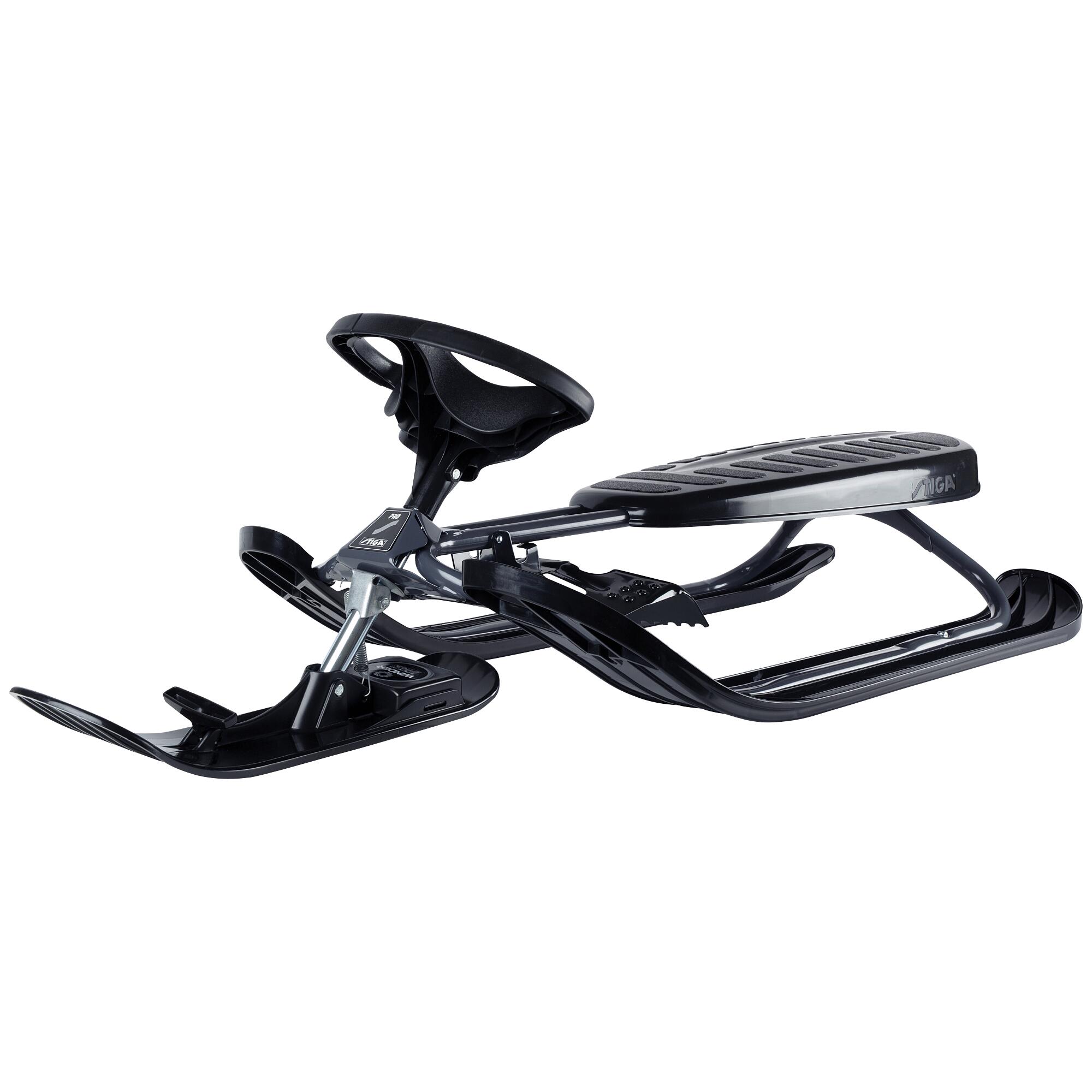 Trenó Snowracer Curve Graphite Grey/Black