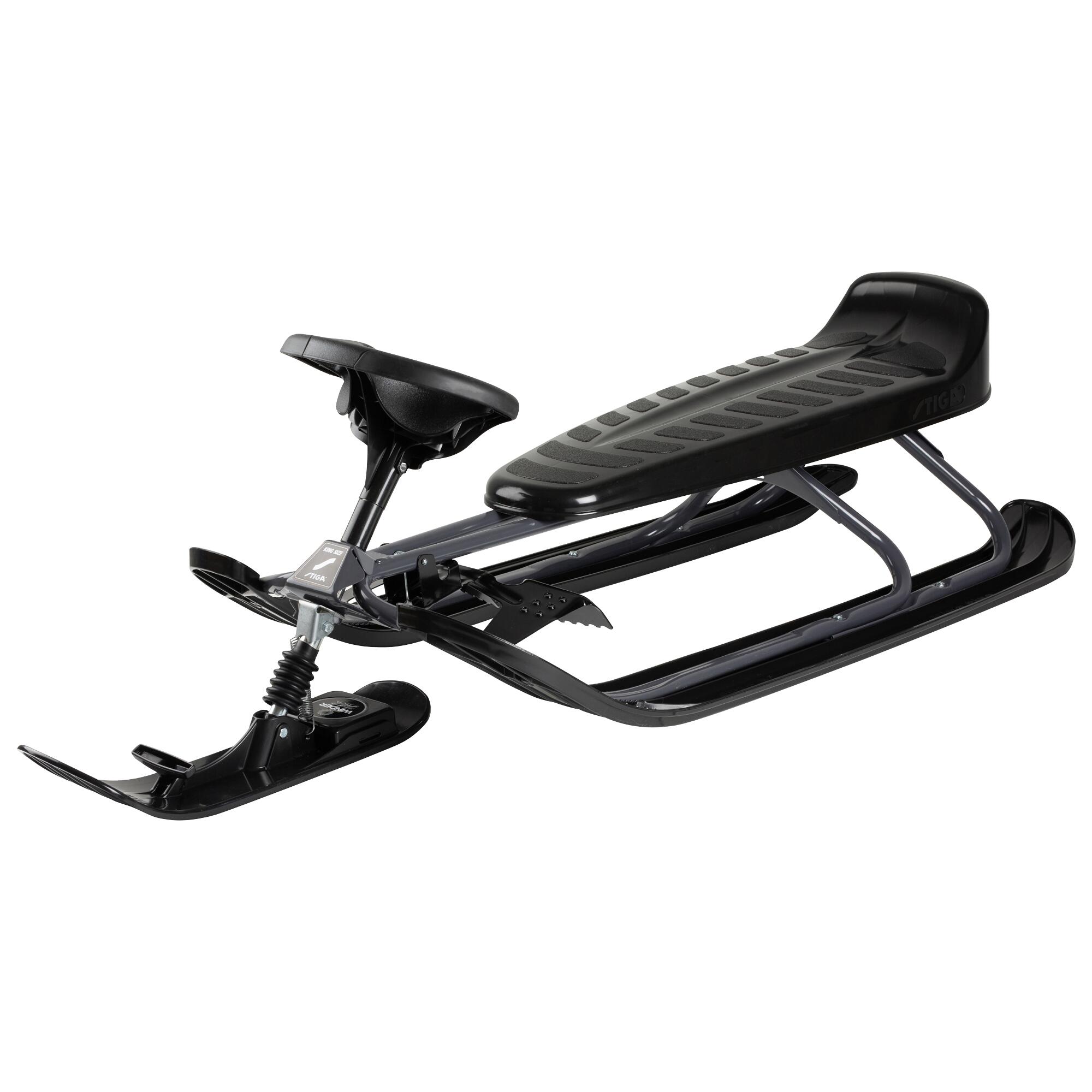 STIGA Trenó Snowracer King Size GT Graphite Grey/Black
