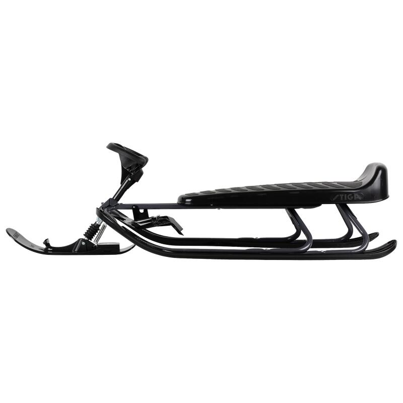Luge Snowracer King Size GT Graphite Grey/Black